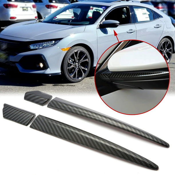 For Honda Accord 2018 2019 Chrome Rearview Mirror Strip Cover Trim Accessories 